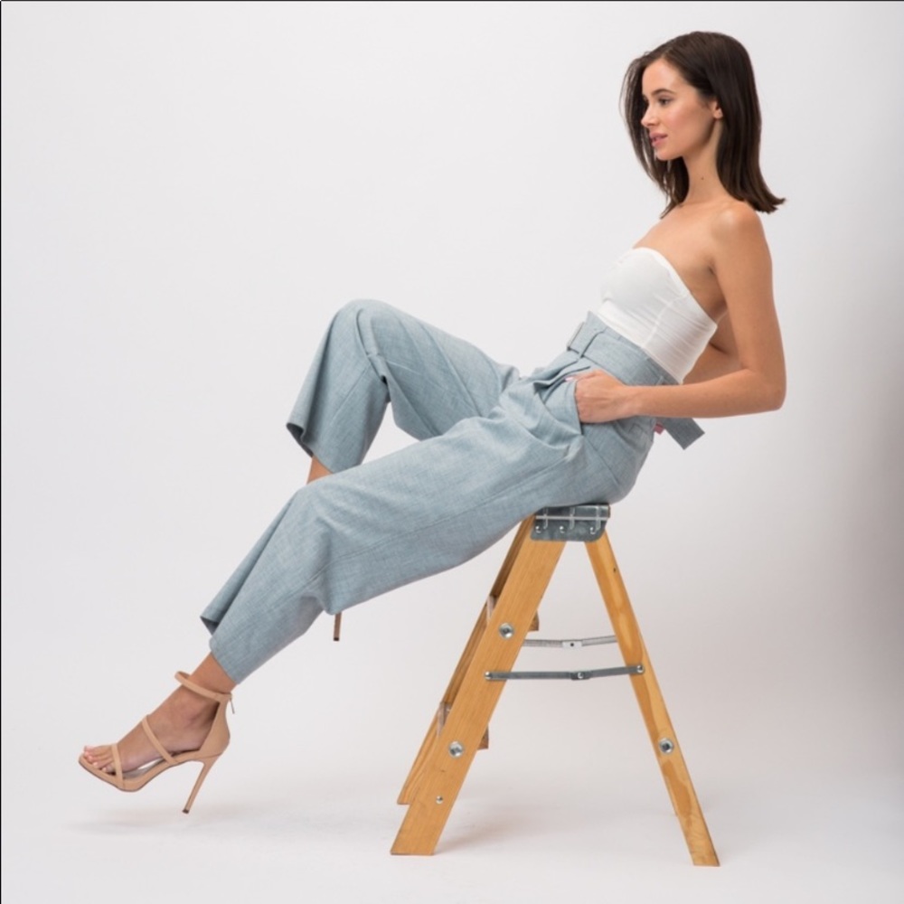 Belted Trousers - Picture 1 of 7